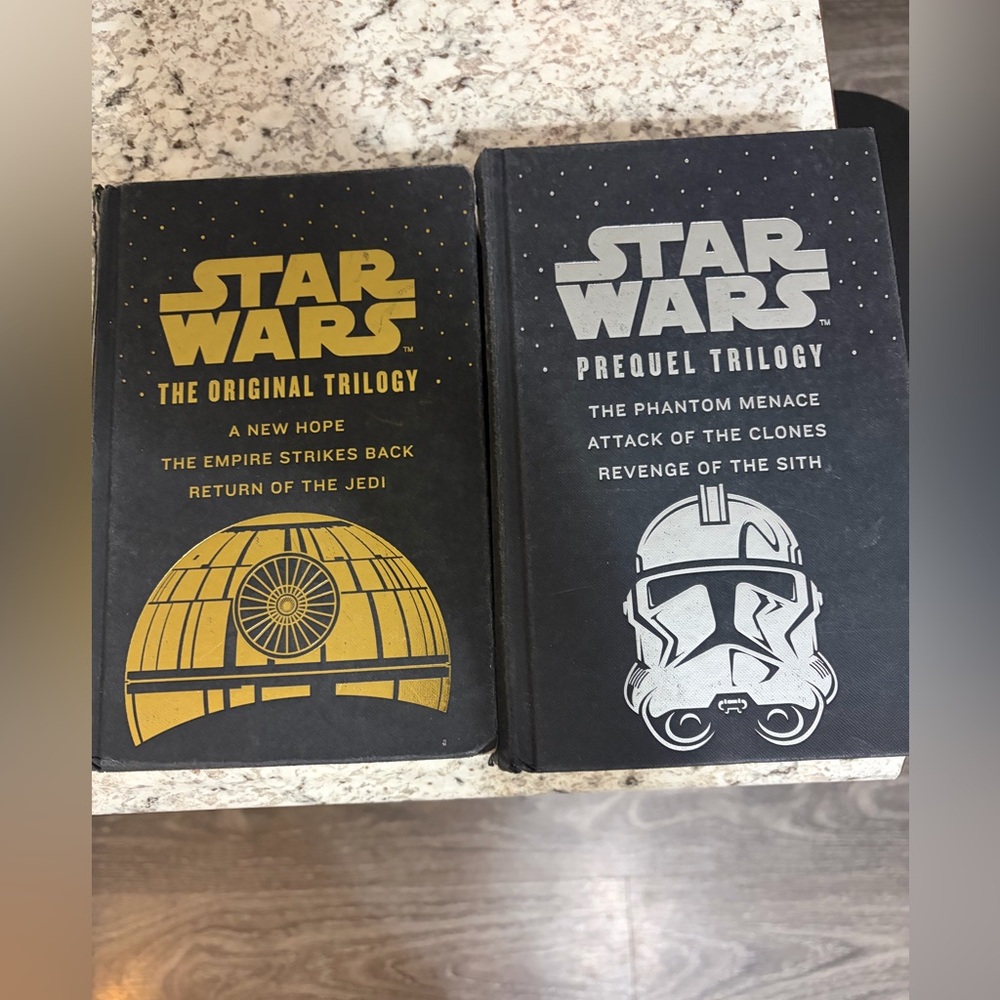 Star Wars Black and Gold Trilogy Book Set